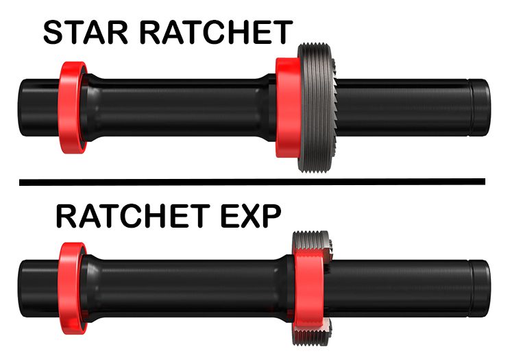 DT Swiss Eje Star Ratchet vs Ratchet EXP